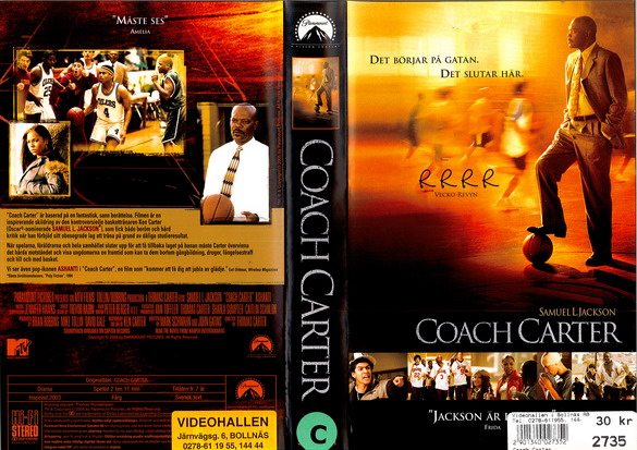 COACH CARTER (VHS)