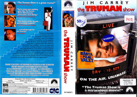 TRUMAN SHOW (VHS)