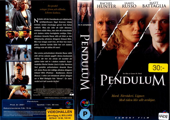 PENDULUM (VHS)