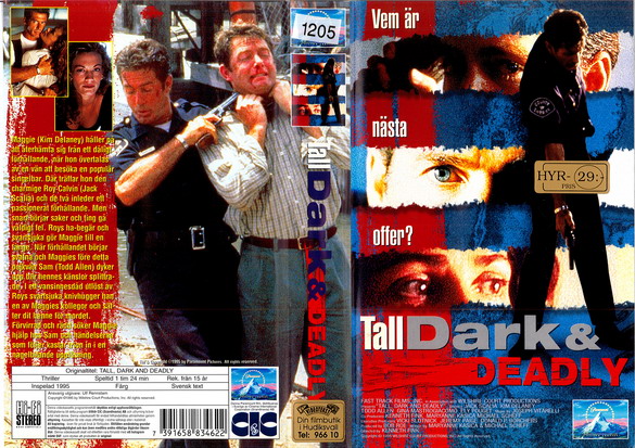 TALL DARK & DEADLY (VHS)