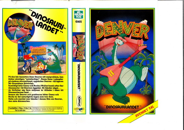 DENVER - DINOSAURILANDET (VHS)