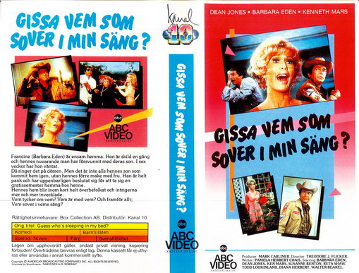 GISSA VEM SOM LIGGER I MIN SÄNG (VHS)