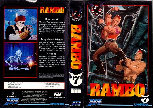 RAMBO 7 (Vhs-Omslag)