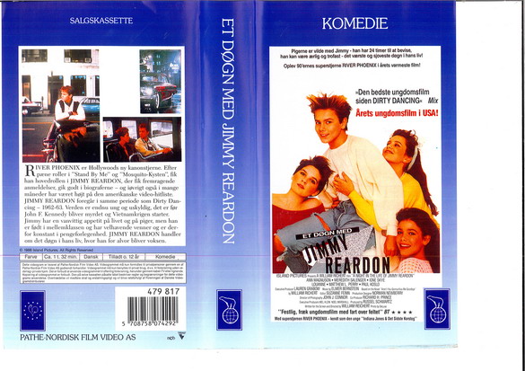 ETT DYGN MED JIMMY REARDON (VHS DK-IMPORT)
