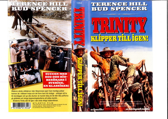 TRINITY KLIPPER TILL IGEN (VHS)