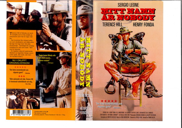 MITT NAMN ÄR NOBODY (VHS)