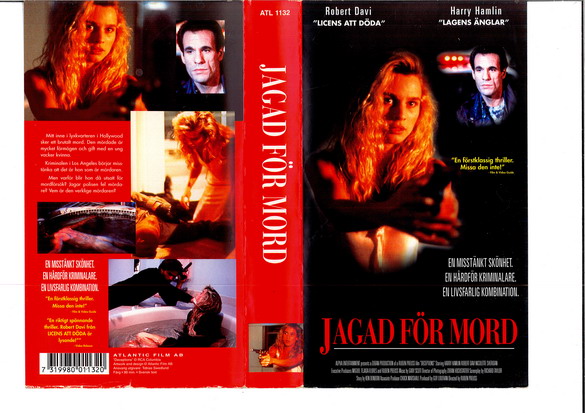 JAGAD FÖR MORD (VHS)