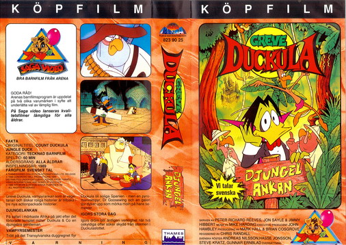 GREVE DUCKULA - DJUNGELANKAN (VHS)