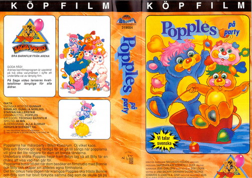 POPPLES: PÅ PARTY (VHS)