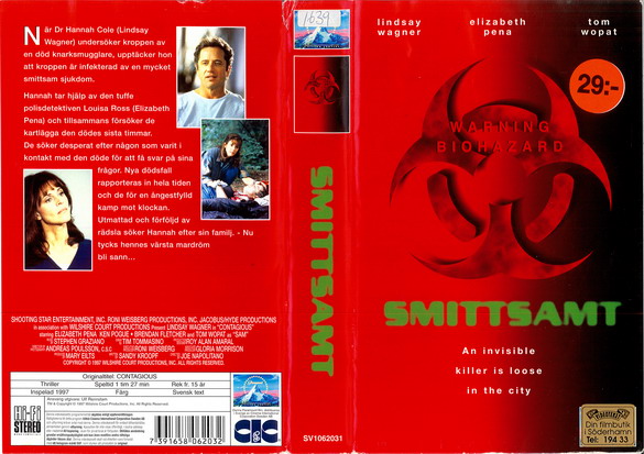 SMITTSAMT (VHS)