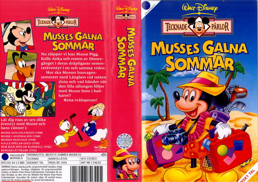 MUSSES GALNA SOMMAR (VHS)