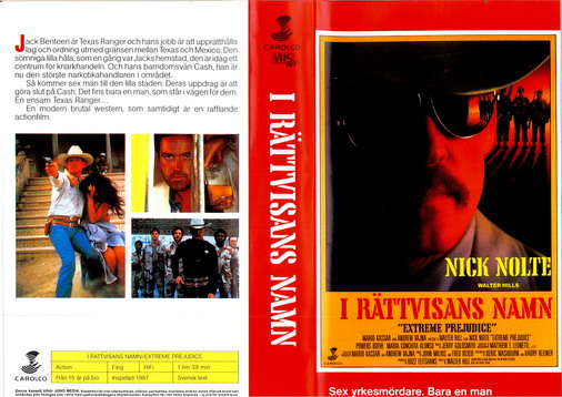 I RÄTTVISANS NAMN (VHS)