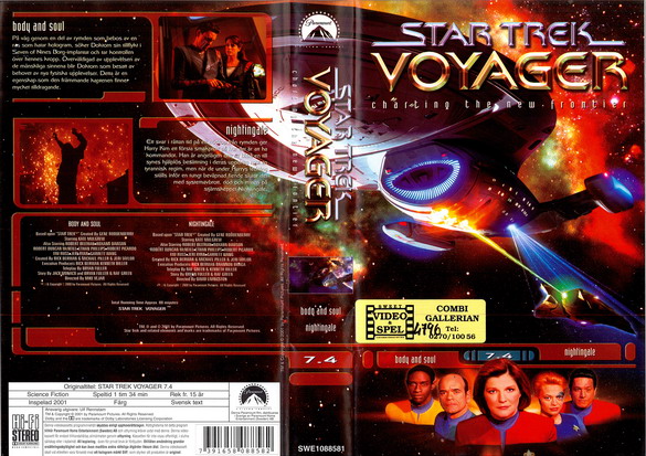 STAR TREK VOYAGER 7,4 (VHS)