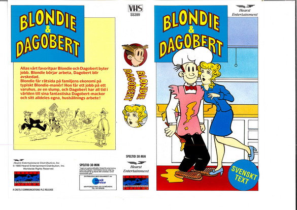 BLONDIE & DAGOBERT (VHS)