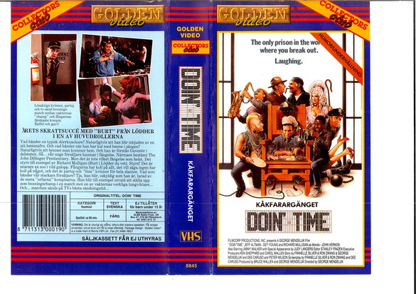 DOIN' TIME (vhs)