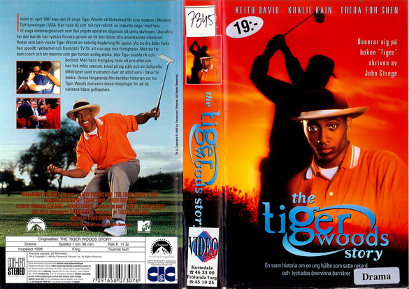 TIGER WOODS STORY (VHS)