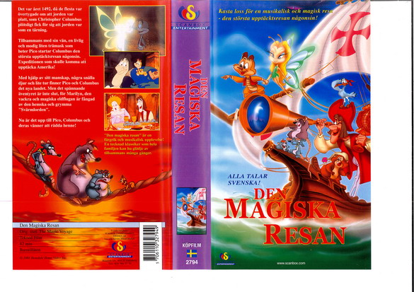 DEN MAGISKA RESAN (VHS)