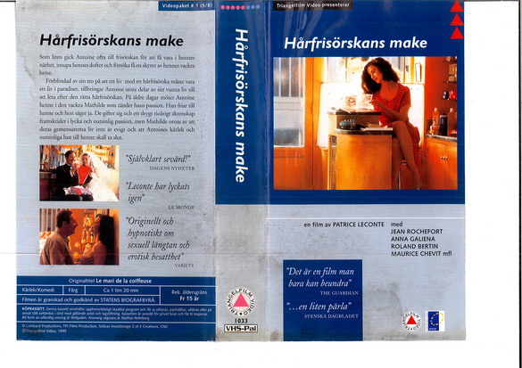HÅRFRISÖRSKANS MAKE (VHS)