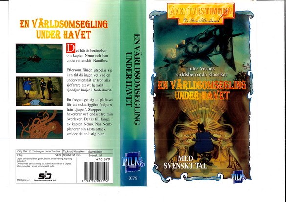 EN VÄRLDOMSGLING UNDER HAVET  (VHS)