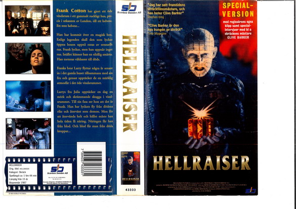 HELLRAISER (VHS)