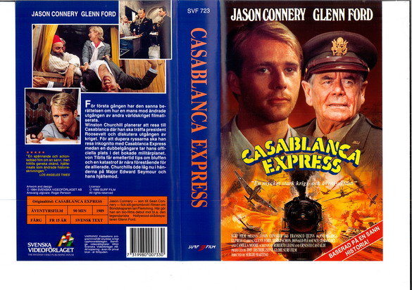 svf 723 CASABLANCA EXPRESS  (VHS)