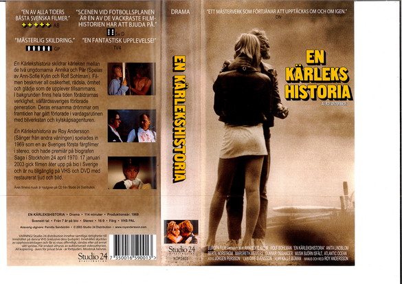 EN KÄRLEKS HISTORIA (VHS)