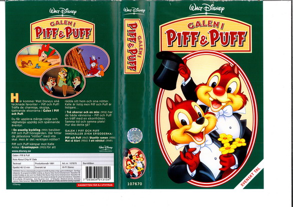 GALEN I PIFF & PUFF (VHS)