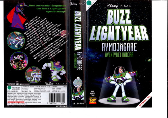 BUZZ LIGHTYEAR (VHS)