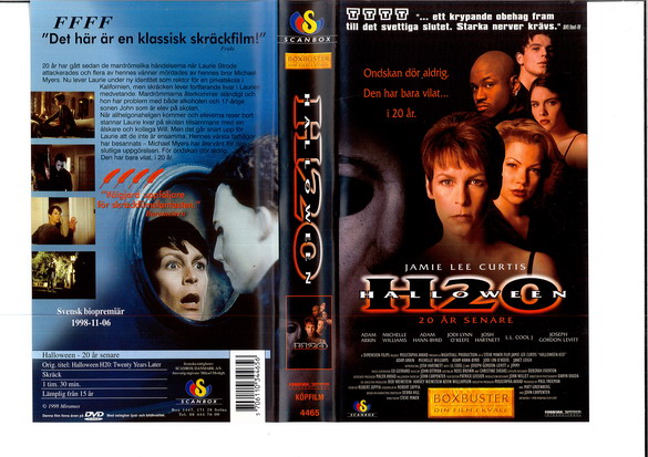 HALLOWEEN (H20) (VHS)