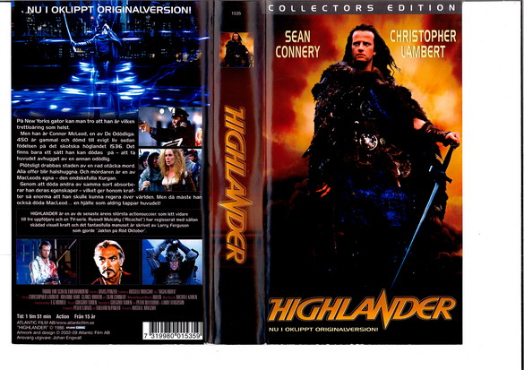HIGHLANDER (VHS)