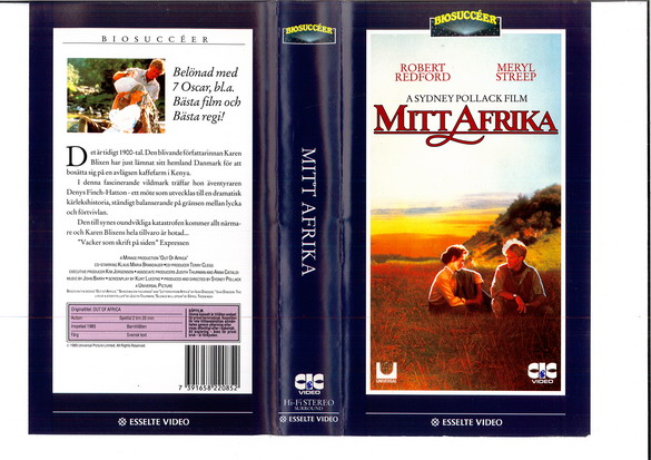 MITT AFRIKA (VHS)