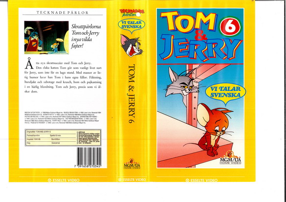 TOM & JERRY 6 (VHS)