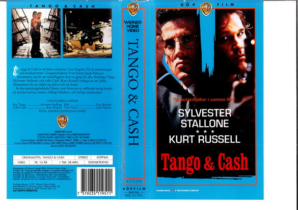 TANGO & CASH (VHS)