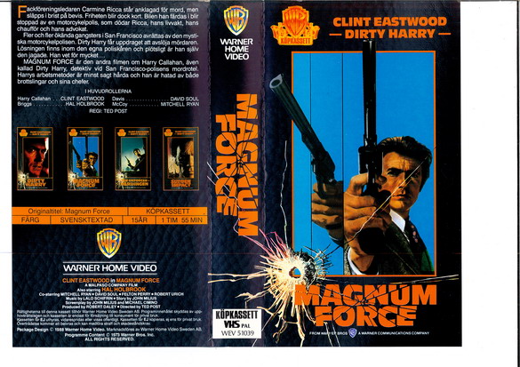MAGNUM FORCE (VHS)