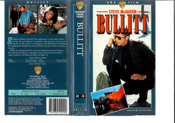 BULLITT (VHS)