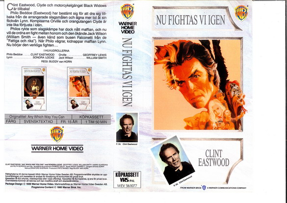 NU FIGHTAS VI IGEN (VHS) grå