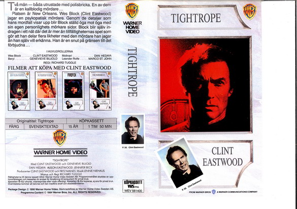 TIGHTROPE (vhs) grå
