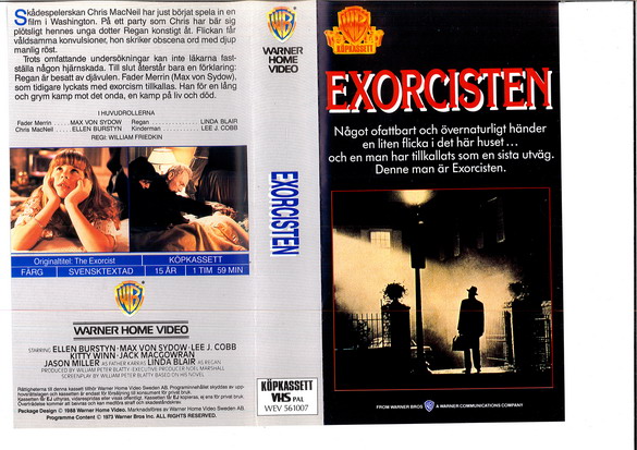 EXORCISTEN (VHS) grå