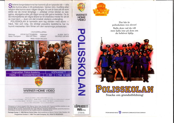 POLISSKOLAN (VHS) grå