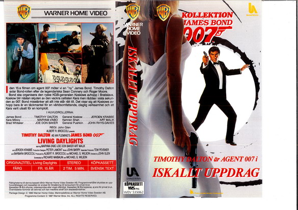 ISKALLT UPPDRAG (VHS) grå