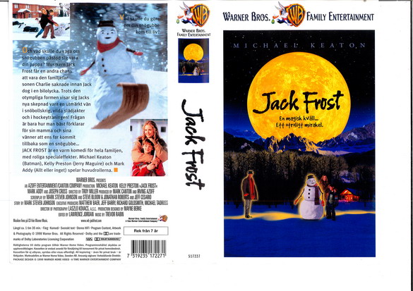 JACK FROST (VHS)