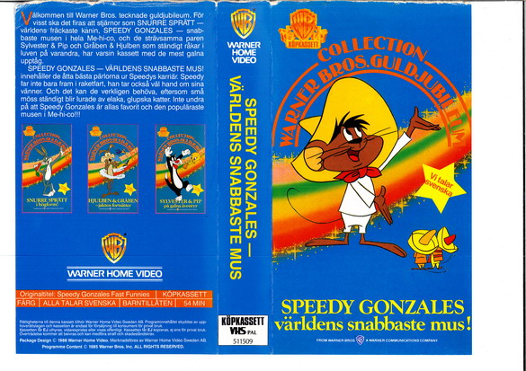 SPEEDY GONZALES (VHS)