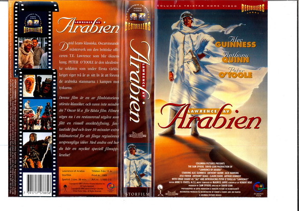 LAWRENCE AV ARABIEN (VHS)