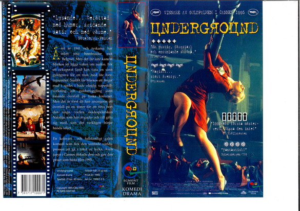 UNDERGROUND (VHS)