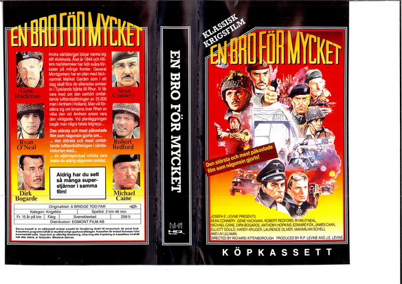 EN BRO FÖR MYCKET (VHS) svart