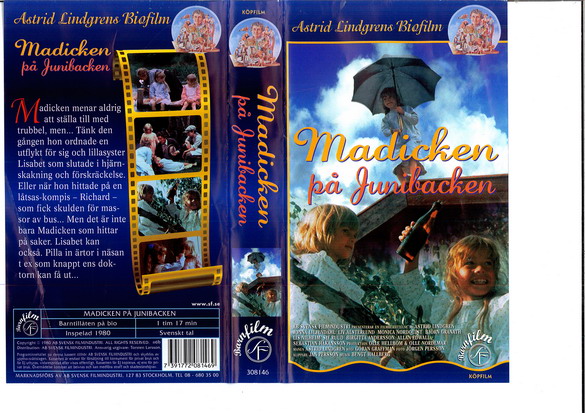 MADICKEN PÅ JUNIBACKEN (VHS)