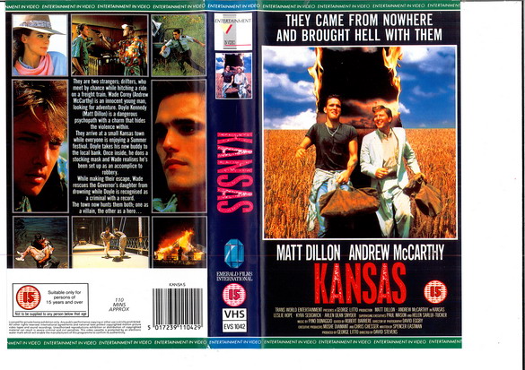 KANSAS (VHS) (UK-IMPORT)