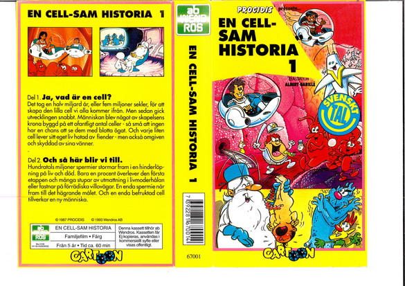 EN CELL-SAM HISTORIA DEL 1 (vhs)