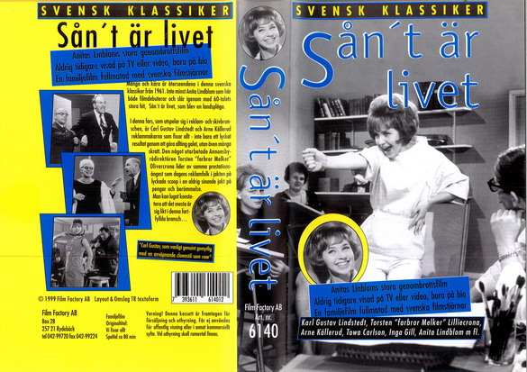 6140 SÅN'T ÄR LIVET (VHS)