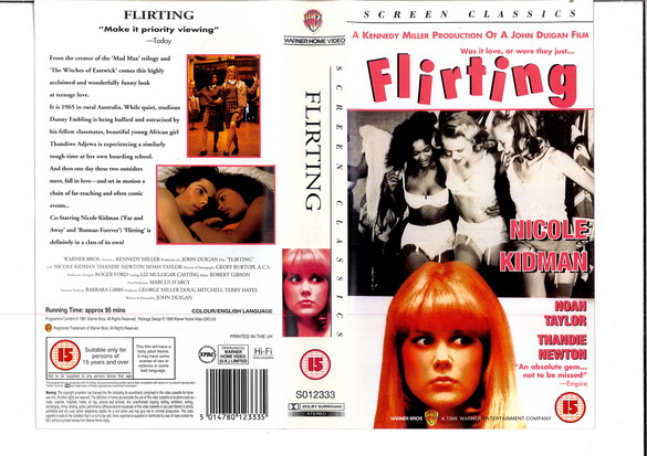 FLIRTING (VHS) (UK-IMPORT)